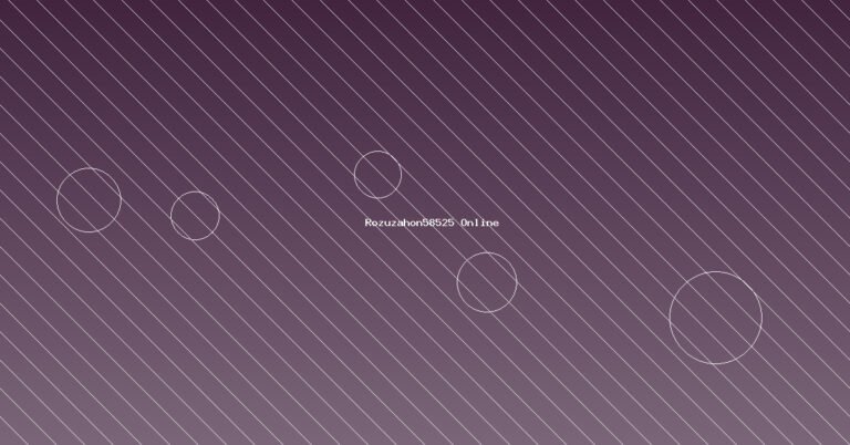 Rozuzahon58525 Online: The Rising Star in Digital Entertainment You Need to Know